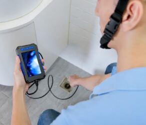 Sewer camera inspection for sewer line replacement in Lenexa