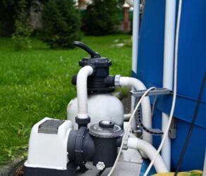 Sump pump installation in a Lenexa